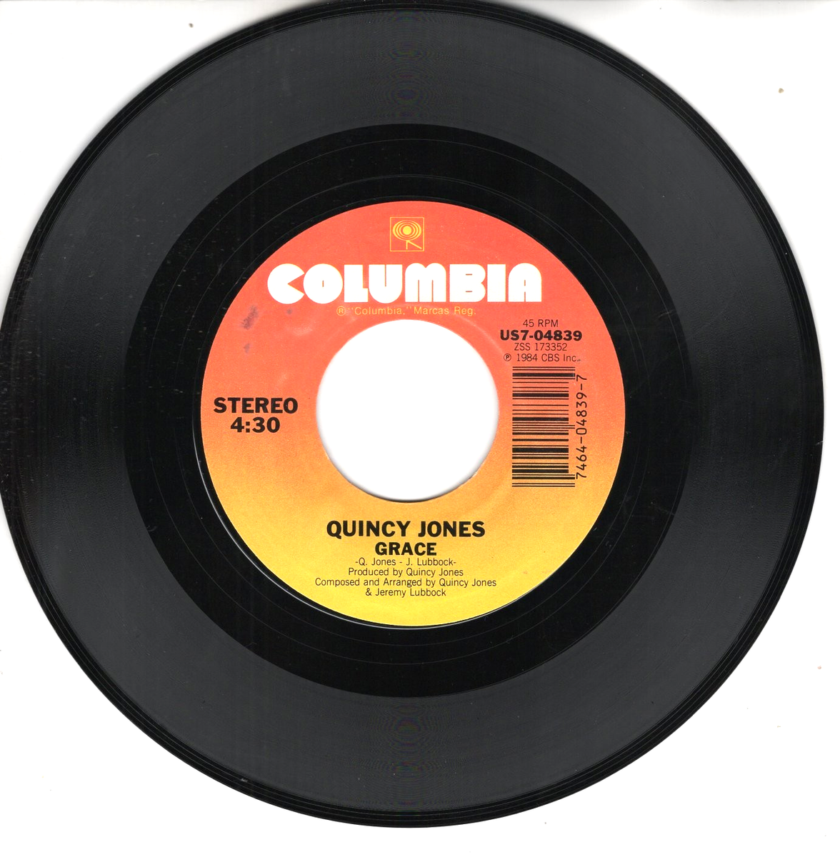 Quincy Jones & Various: We Are The World / Grace 