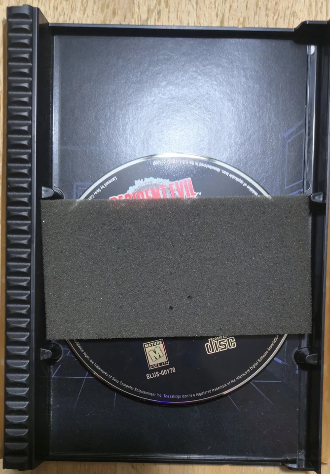 Resident Evil 1 Long Box PlayStation 1 PS1 Complete With Registration Card 1996 - Image 3 of 4