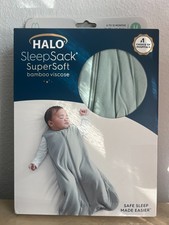 HALO Sleepsack 100 Cotton Wearable Blanket TOG 0.5 Soft Pink Medium 4707 