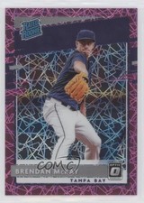 2020 Donruss Optic Rated Rookies Pink Velocity Prizm /199 Brendan McKay #36 0mm8