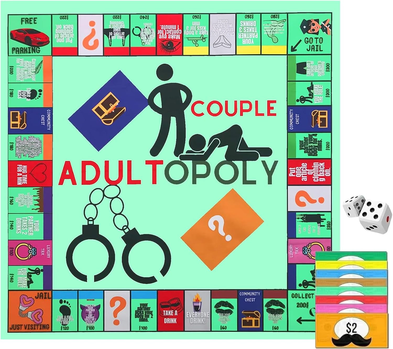 Partner Spiele Erwachsene Couple Brettspiel für Paare Geschenk