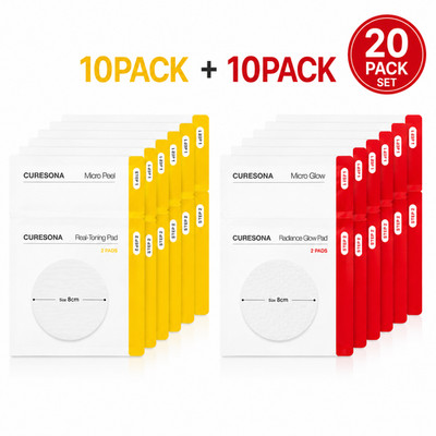 Dr.Oracle CURESONA Real Toning 10PACK + Radiance Glow Care Kit 10PACK