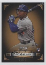 2012 Bowman Sterling Gold Refractor 8/50 Anthony Gose #9 0w7