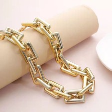 Silver Gold Acrylic Purse Chain Strap Handbag Handles Purse Replacement Chain