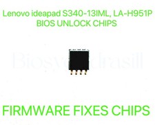 Lenovo ideapad S340-13IML, ADMIN NO PASSWORD FIRMWARE FIXES BIOS CHIP LA-H951P