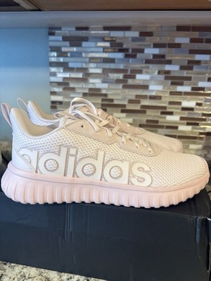 Brand New Woman s Adidas Kaptir Base Sneakers Pink In Color Style Code JR8488
