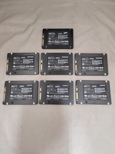 LOT OF 7 Samsung 850 EVO 500GB 2.5" SATA  SSD MZ-75E500 (Health:90%+)