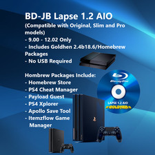  PS4 Jailbreak Blu-ray Disc - AlO Bootable Pa...