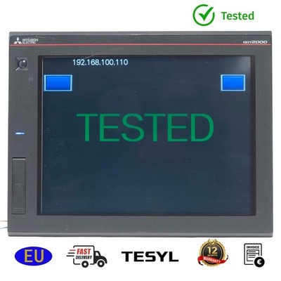 Mitsubishi Electric GOT2000 GT2712-STBD 12.1'' SVGA HMI Touchscreen for many PLC