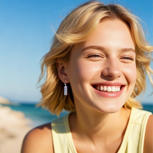 Pendientes de cardo escocés para mujer de plata de ley 925 pendientes escoceses Thi... - Imagen 2 de 6