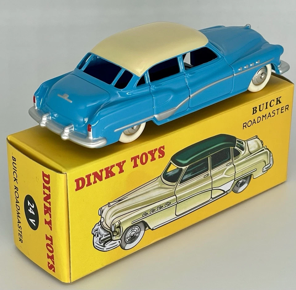 Dinky Toys Buick Roadmaster No. 24V, Reedición Norev-DeAgostini, Como Nuevo En Caja Foto 2 de 4