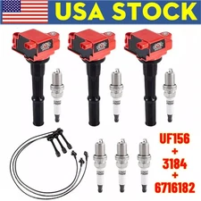 UF156 Ignition Coils & Wires Set & Spark Plugs For Toyota 4Runner 95-04 3.4L V6