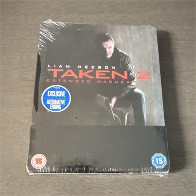 Taken 2 Extended Edition Blu-ray Liam Neeson Alternate Ending Deleted Scenes NR
