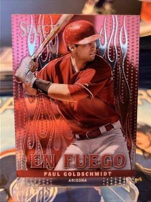 Paul Goldschmidt 2013 Panini Select En Fuego Insert EF9 Dbacks Cardinals Yankees