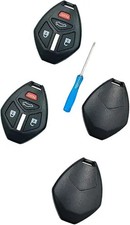 Cutting Not Required - Replacement Keyless Entry Remote Color: 4 Button 2 Pcs