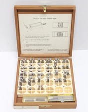 Kingsley EMPIRE INITIAL (One Third Size) Machine Co Letter Type Set Hot Foil