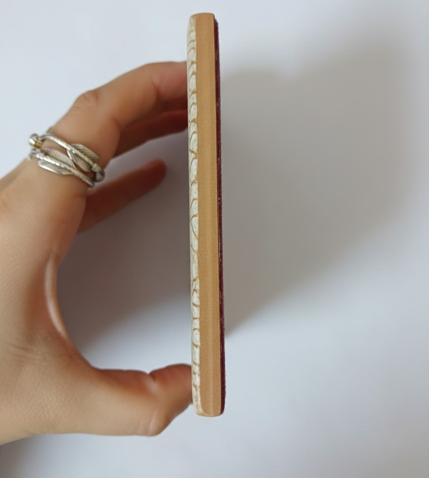 SOFEX Jordan Mosaic Bird Tile Coaster - Madaba Style Ceramic Souvenir Art Gift thumbnail 4