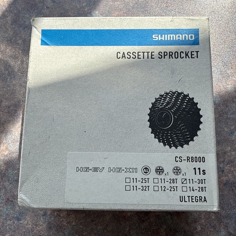 Shimano Ultegra R8000 11-Speed Road Bike Cassette 11-30