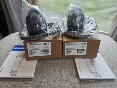 Lot Of 2 Zebra Symbol LI2208-SR00007ZZNA Handheld Barcode Scanner LI2208 USB NEW
