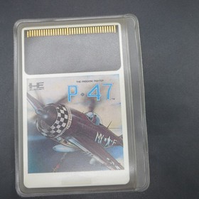 P-47 The Freedom Fighter PC Engine HuCard Japanese Version