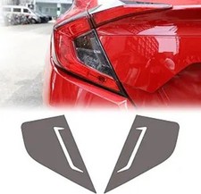 1 Pair Vinyl Turn Signal Light Taillight Vinyl Films Sm Color 35 Light Black