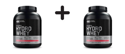 2 x Optimum Nutrition Platinum Hydro Whey (1590g) Super (84,90 EUR/kg)