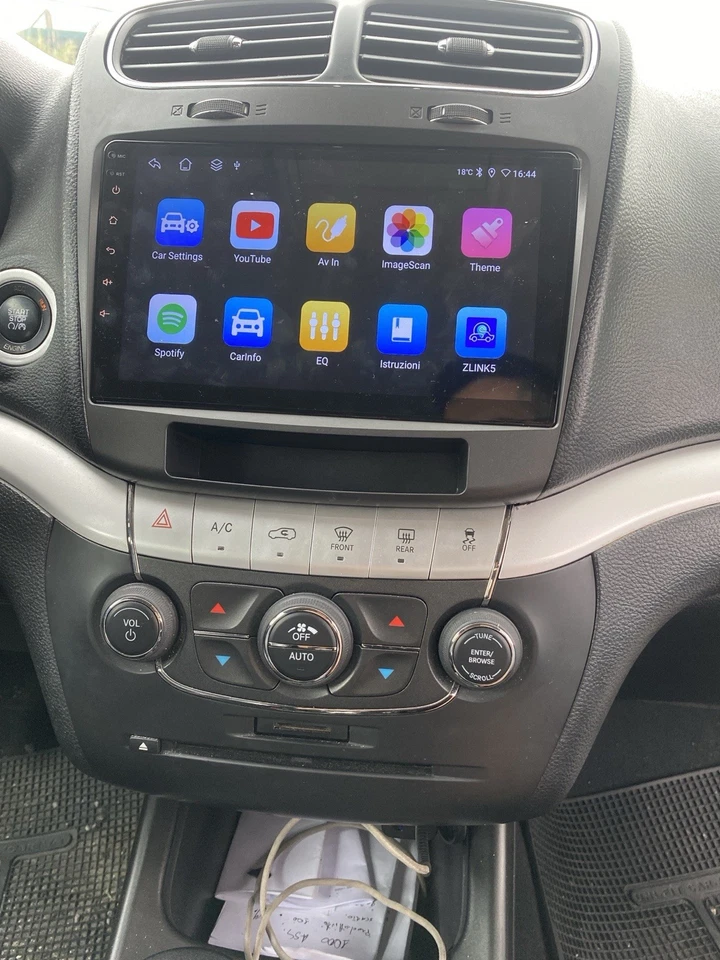 Autoradio Per Fiat Freemont 2011-2020 Android Auto WIFI CarPlay Wireless Navi - Immagine 4 di 4