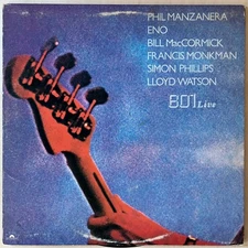 801 Live Album Phil Manzanera Vinyl Record Brian Eno LP