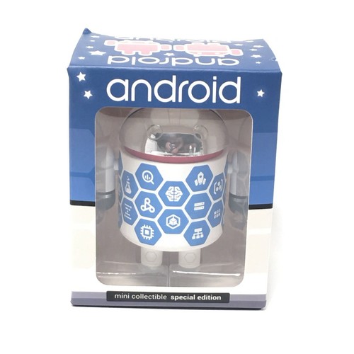 Android Astronaut Mini Collectible Special Edition Google Dead Zebra -box rip - Picture 16 of 17