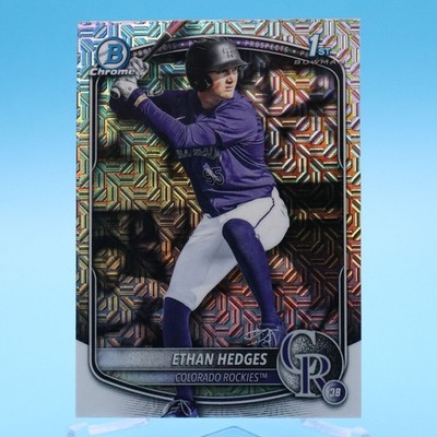 2025 Bowman Draft Chrome Ethan Hedges MOJO REFRACTOR #BDC-148 1ST