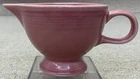 Vintage Homer Laughlin Co. Fiestaware Original Pink Rose Creamer Cup