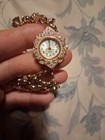 Vintage Ladies Wrist Watch Beautiful Golden Stretch Band — photo 9