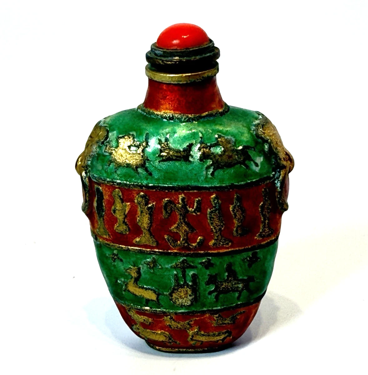 黄金古风中国鼻烟壶| eBay