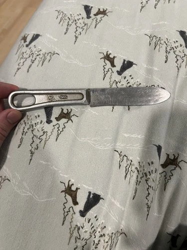 Vintage Original US Military WWII ARMY USMC Camp Mess Kit Knife LF&C 1945 WW2