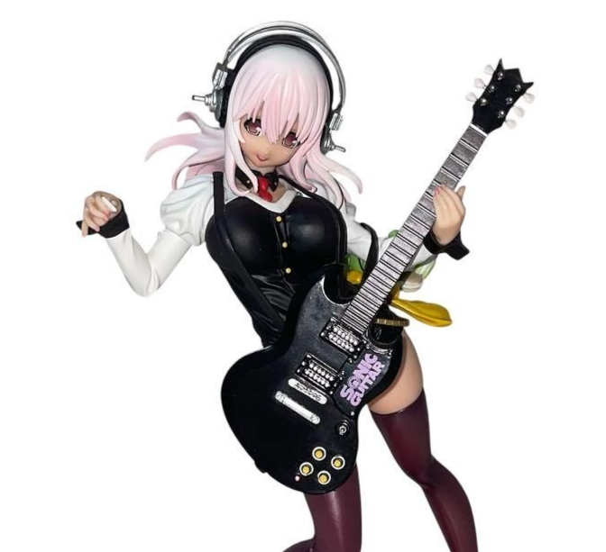 Super Sonico A Prize Figure Limited Edition Figure electric guitar