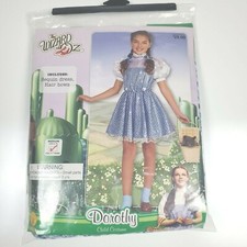 Wizard of Oz "DOROTHY" Halloween Costume by Rubie's Size M 8-10 Ages 5 - 7