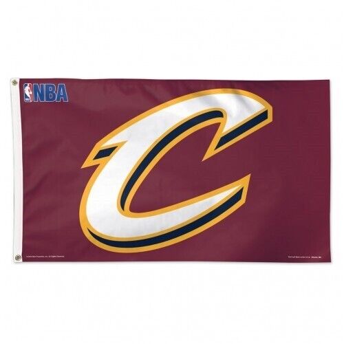 Cleveland Cavaliers Flag - 3' x 5' Flag - White Logo - Picture 1 of 1