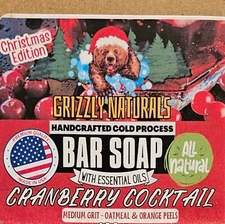 Grizzly Naturals Cranberry Cocktail Limited Edition Christmas 🎄 