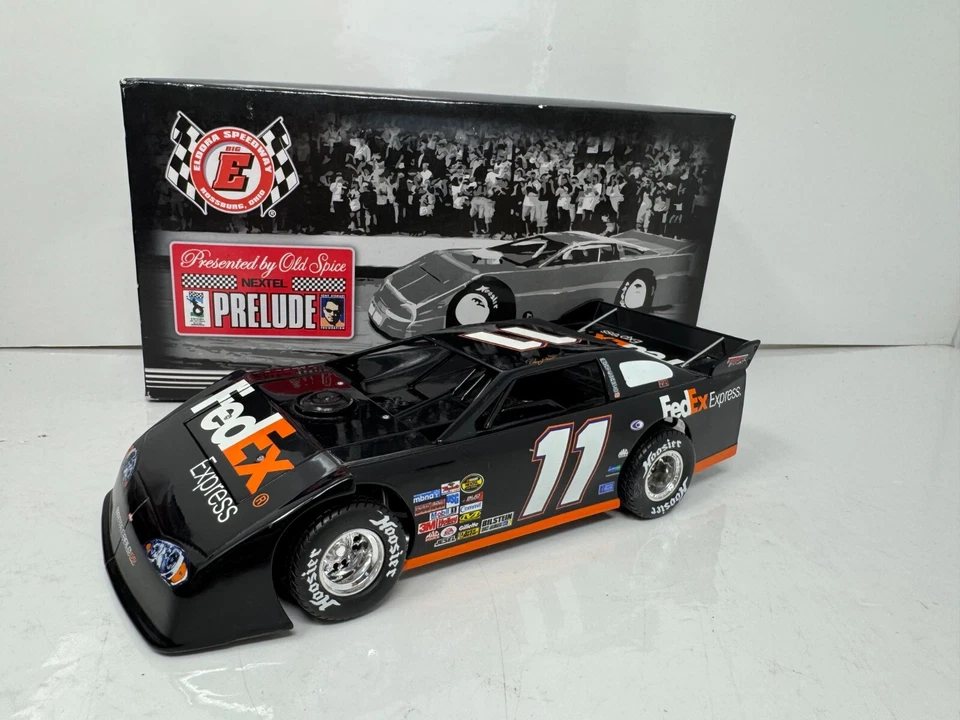 Motorsports Authentics Nascar #11 Denny Hamlin Late Model Dirt Car 1:24 Diecast - Image 3 of 4