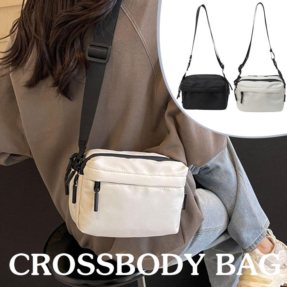 Crossbody Bag Large Capacity Crossbody Bag for Men Women Minimalist Leisure R :и-image