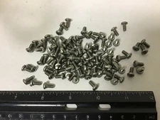 New Qty (100) 6-32 X 5/16" Stainless Phillips Pan Head Screws, MS51957-27