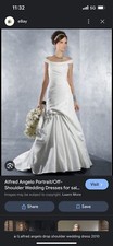 Wedding Dress Alfred Angelo Style 2179, Diamond Color, New/never Used/worn Once