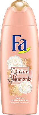 Fa Divine Moments Duschcreme 250 Ml & Deospray 150 Ml – Samtiger Duft Wilde Kamelien, Ohne Aluminiumsalze, Bis Zu 48h Schutz