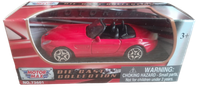 Motormax Bmw Z8 Roadster Red 1:64 Scale 3 Inch Toy Car Diecast