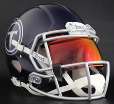 TENNESSEE TITANS NFL Riddell Speed Full Size AUTHENTIC Football Helmet