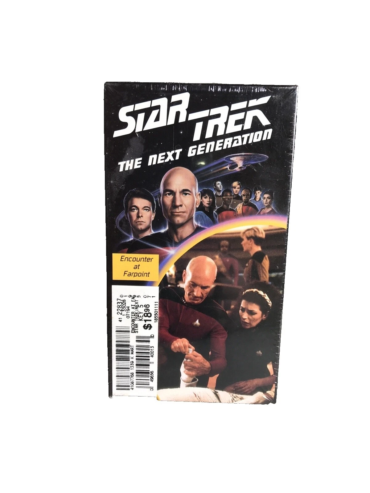 Star Trek: The Next Generation TV Shows VHS Tapes