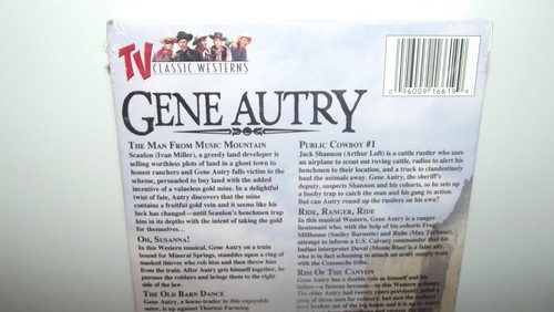 NOS 2 DVD Set TV Classic Westerns Gene Autry 8 Features - Picture 9 of 10