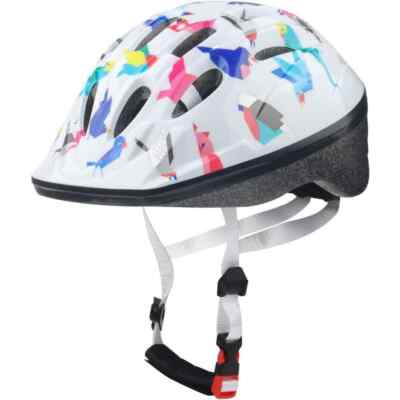Exclusky Kids Children's Bike Helmet with Integrated Low Visor for