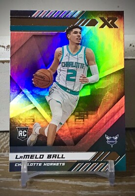 LaMelo Ball Card Rare Refractor Insert Rookie RC Emblem - Mint NM