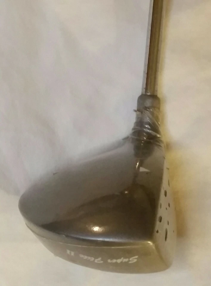 Spalding Spoon 3-Wood Mid Size Metal Titanium Alloy Steel Shaft RH New Old Stock - Image 4 of 4